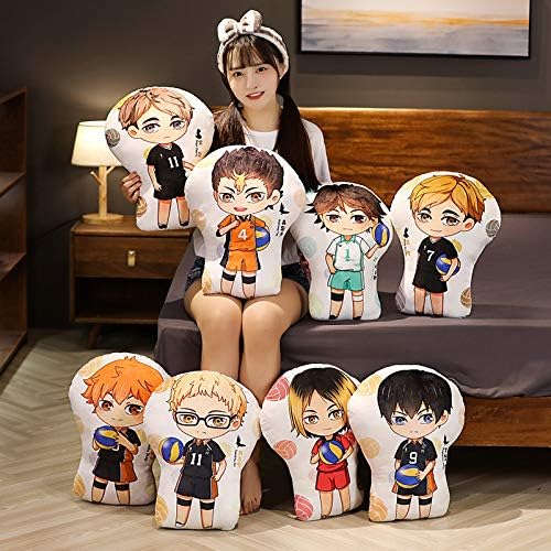Almohada de peluche de anime Oikawa TooruShoyo HinataKozume