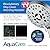 AquaCare As-Seen-On-TV High Pressure 8-setting Handheld Shower Head - Built-in Power Wash to Clean Tub, Tile & Pets, Overhead & Wall Brackets, Pure-Clean Nozzles, Extra-long 6 ft. Stainless Steel Hose