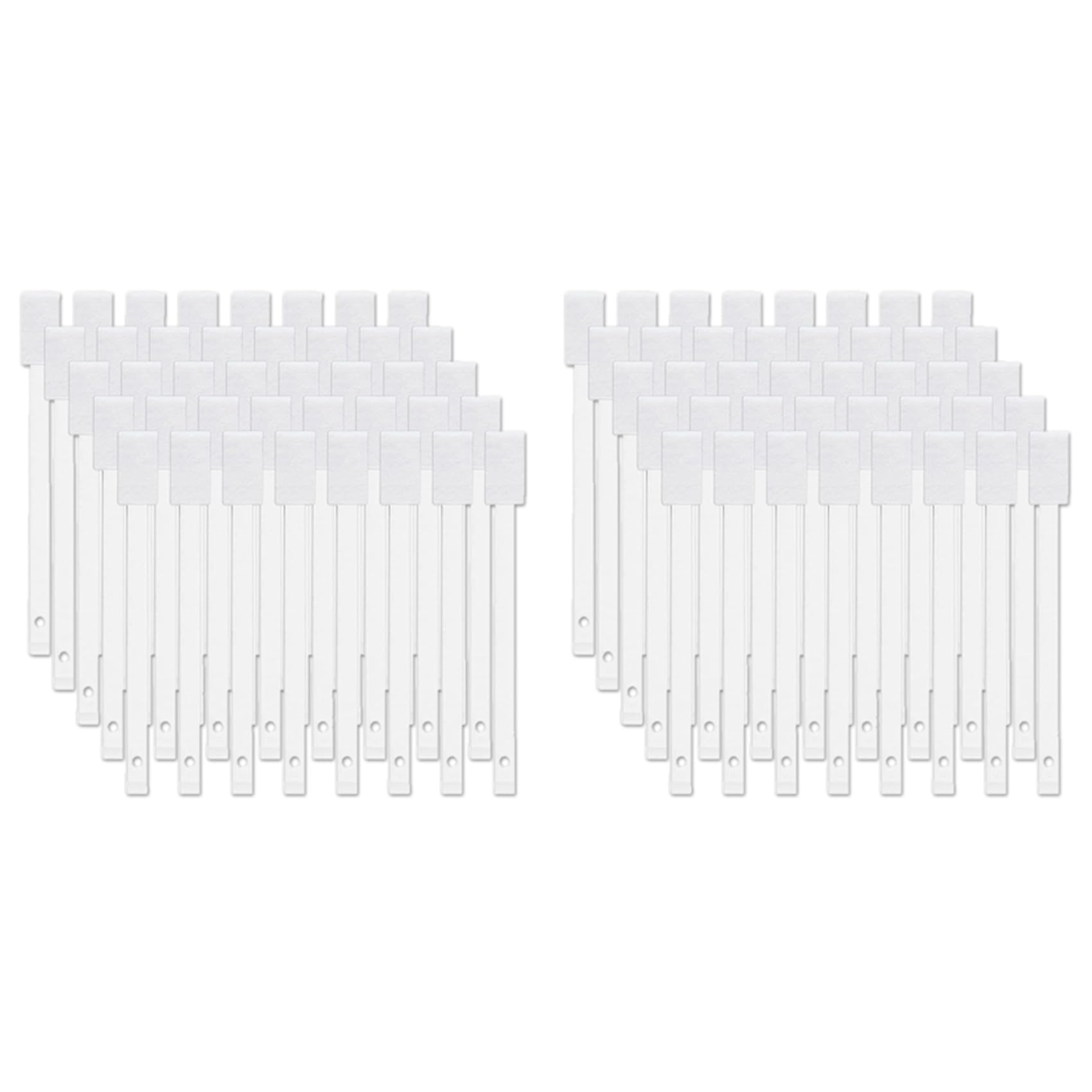 Vjsujehgy 80 Pieces Disposable Crevice Cleaning Brush Crevice Hole Brush Toilet Bowl Brush Window Door Track Space Cleaning Brush
