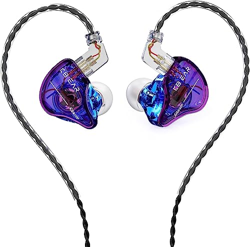 Yinyoo KBEAR Storm in-Ear Monitor, 1DD Wired Earphones Professional Wired Earbuds IEM with Crystal Clear Sound