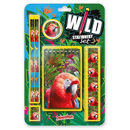 Set de Papelería Deluxebase Wild con 2 Lápices y Accesorios miniatura 1