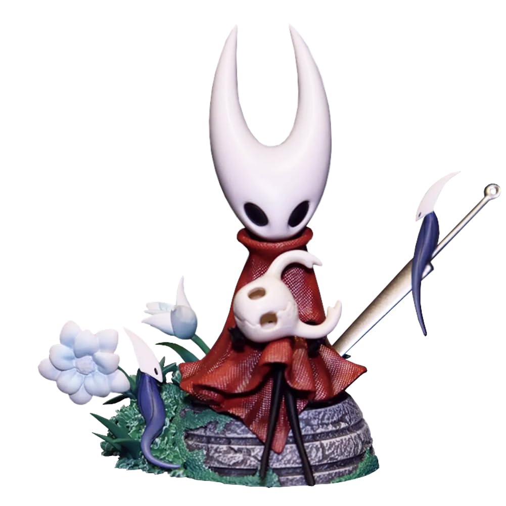 Jilijia Hornet-can Action Figure Game Hollow Silksong Anime Statue PVC Cartoon Figurine Model with Accessories Desktop Ornaments Collectibles Gifts for Fans 10CM — image 1
