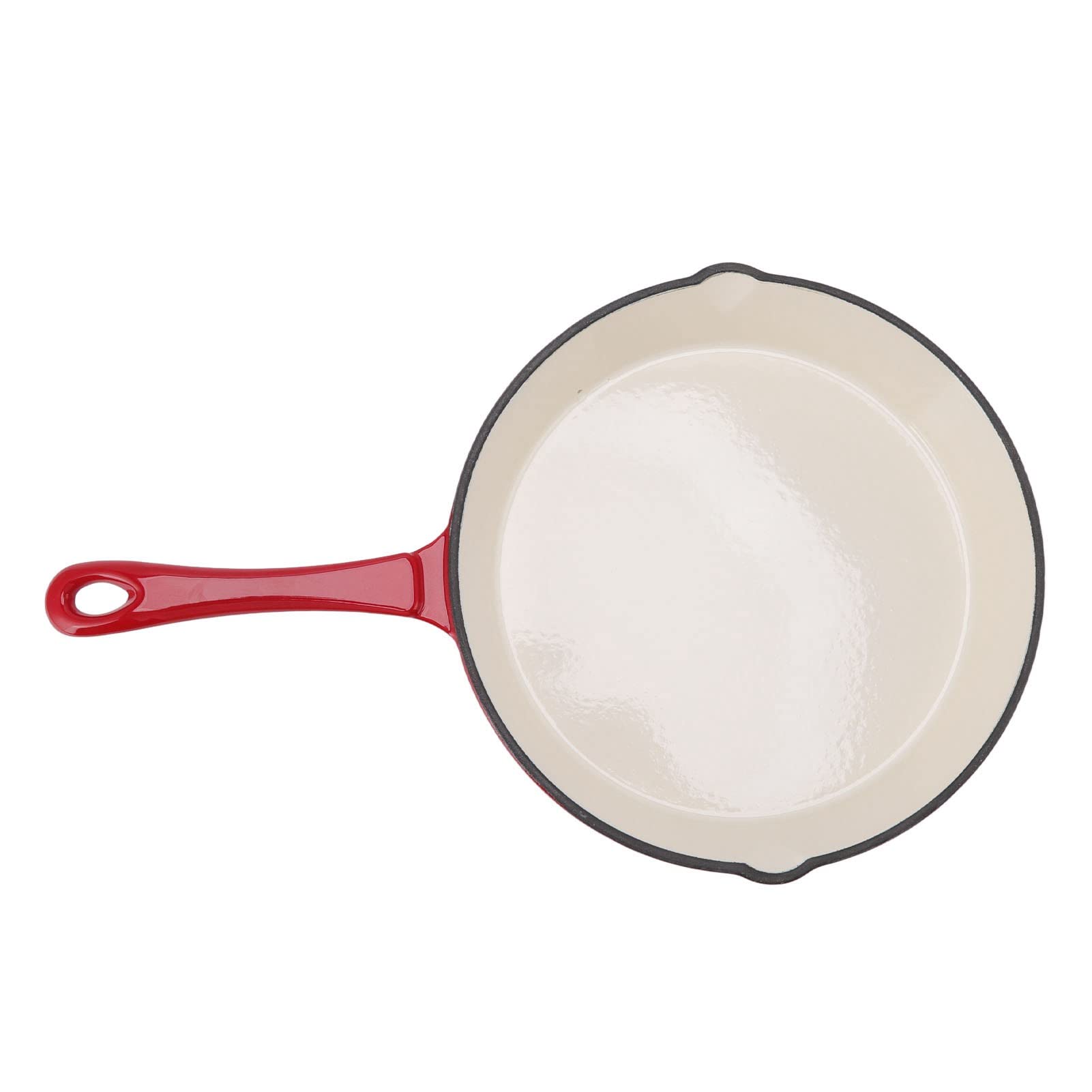 Qcwwy Padella da Padella in Ghisa da 25 Cm da per Utensili da