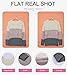 Dokotoo Womens Sweaters Fall 2025 Winter Crewneck Long Bat Sleeve Color Block Pullover Sweaters for Women Casual Knit Pullover Jumper Tops Gray Medium
