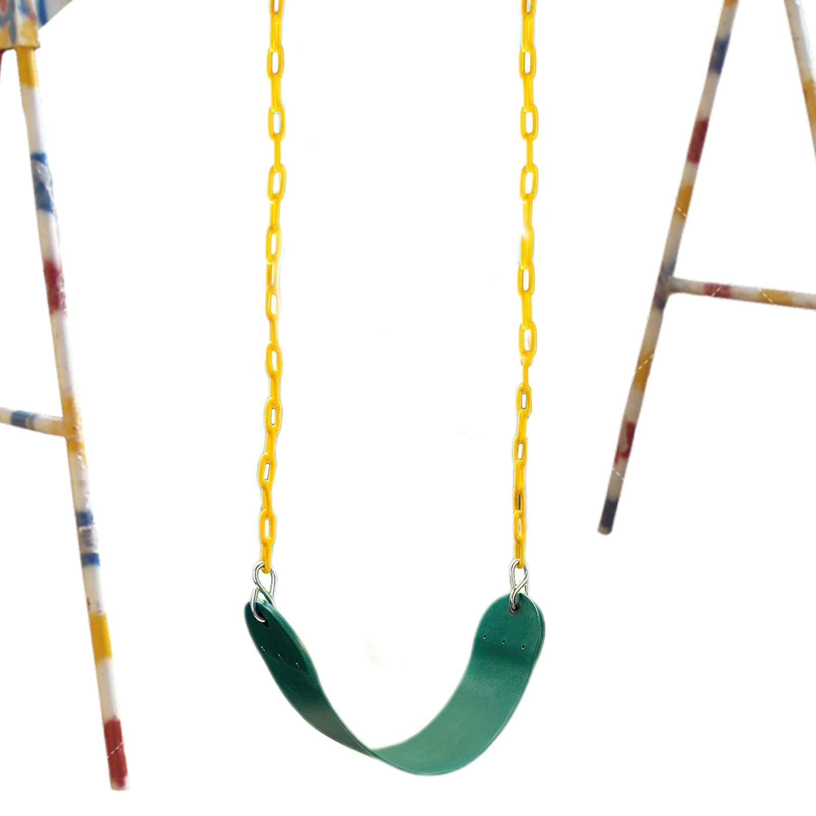 Asiento Infantil | Resistente para Exterior En Árbol - Color Verde Antideslizante Interactivo para Niños Niñas Jardín Parque