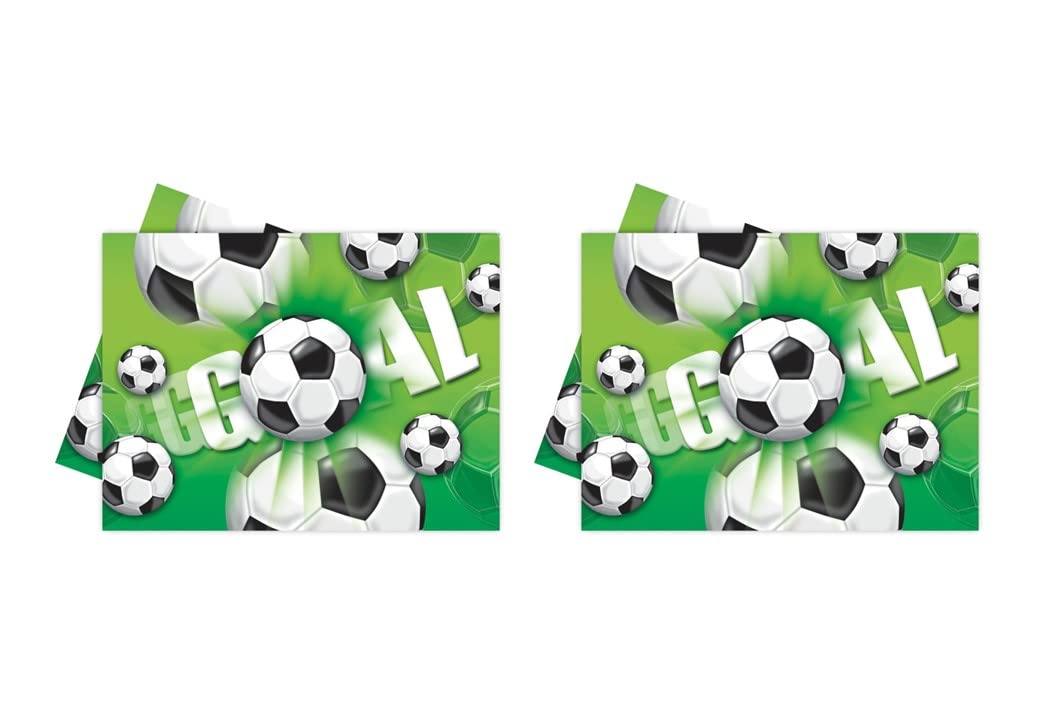 ALMACENESADAN, 4900, Furbol Party Pack; Consists of 2 Fiesta tablecloths, 120 x 180 cm, ideal for parties and birthdays.