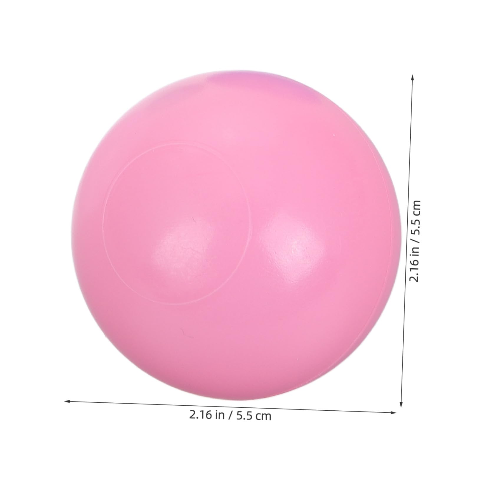 TOYANDONA 200 Balones Oceánicas Redondas de Plástico para Piscina de Balones Infantiles, Bolas de Juego Reutilizables 200 Unidades para Bebés