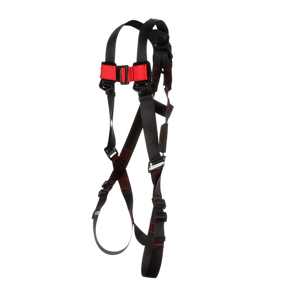 Full Body Harness, S/M, 400lbs., Blk/Gr