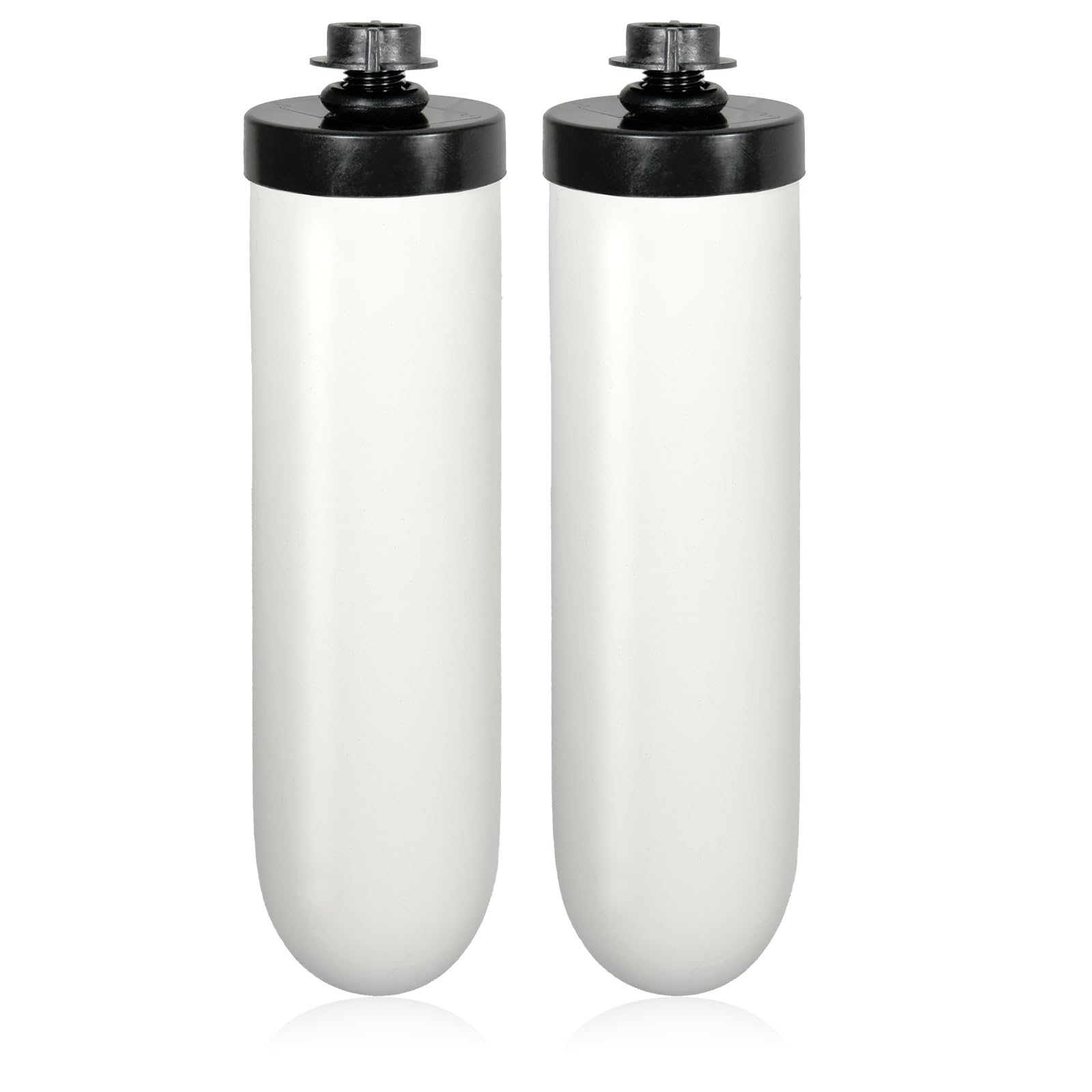 SPARES2GO Ceramic Gravity Water Filter Candle 7in fits British Berkefeld fits BERKEY Ultra Fluoride Removal (2 Pack)