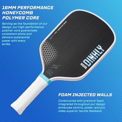 Image of Pickleball Paddles Set of 2 /4- USAPA Approved Graphite /Fiberglass Pickleball Racket, 2 Pickleball Rackets, 4 Balls and 1 Portable Carry Bag, Aesthetic Pickle Ball Set for Men Women Beginners
