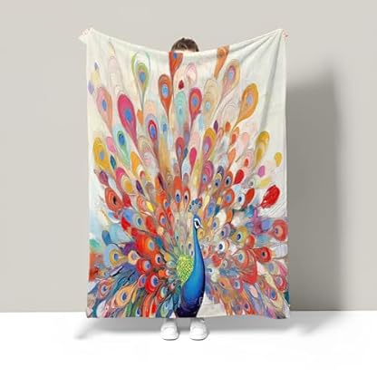 Kuscheldecke Flauschig - Goldene Sonne Fleecedecke, Sofadecke, Unheimliches Tal Tagesdecke, Weiche Warme Flanell Decken für Zuhause, Büro, Reisen, Zelten, Schwarz-220x240cm – Bild 4