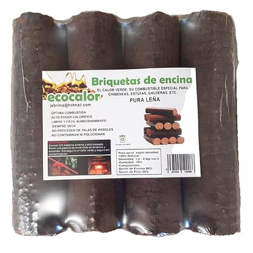 Briquetas de serrín Orework de 10 kg