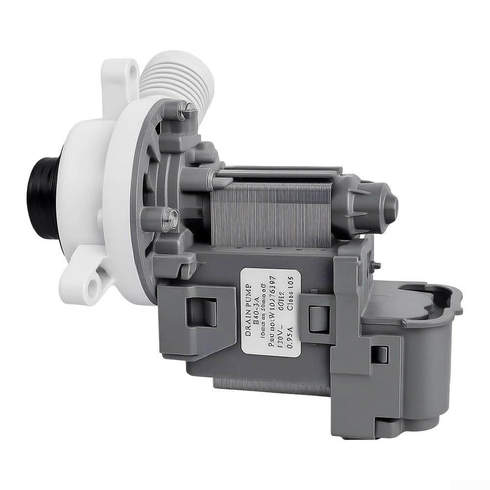 Bomba de desagüe W10276397 para lavadora repuesto magnético para drenaje para rápido instalación para fácil compatible múltiples 40W