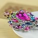 Merdia - Broche de cristal para mujer, diseño de lágrima, multicolor