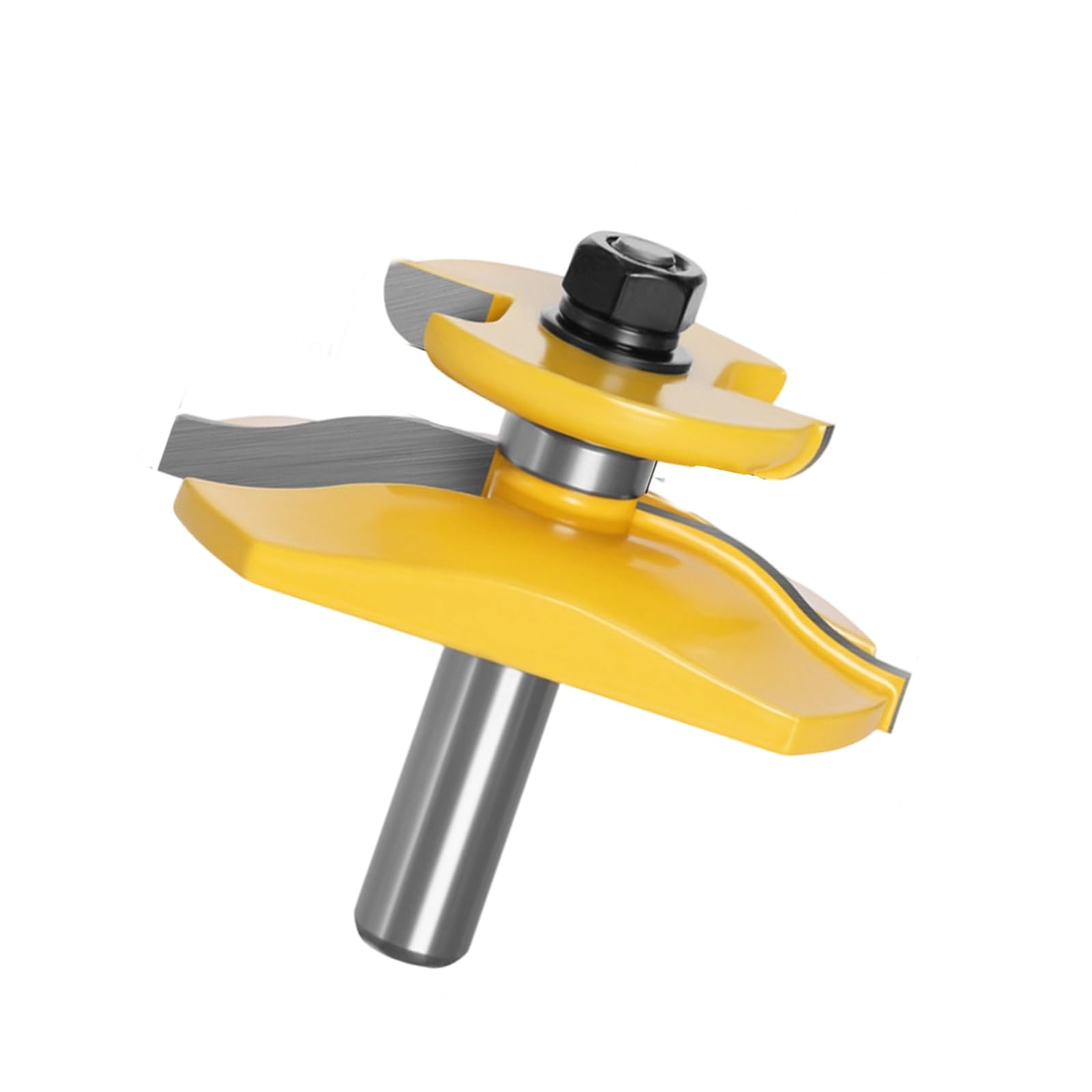Kaeltsyn 1 2 Handles Accuracy Carbides Bit For Woodworking Applications With Double Sided Use On Softwood Hardwood Composite Materials Reversible Wood Cutter