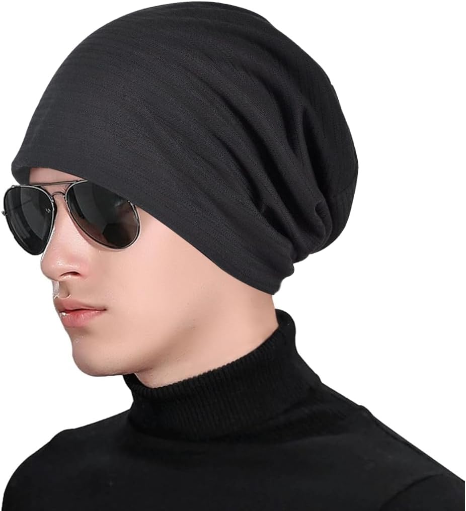 Womens Chemo Beanie Hat Cancer Cap Slouchy Turban Headwear image 3