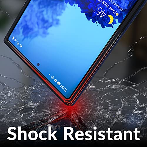 Image of Crave Galaxy S22 Ultra Case, Shockproof Protection Dual Layer Case for Samsung Galaxy S22 Ultra 5G (6.8 inch) - Navy