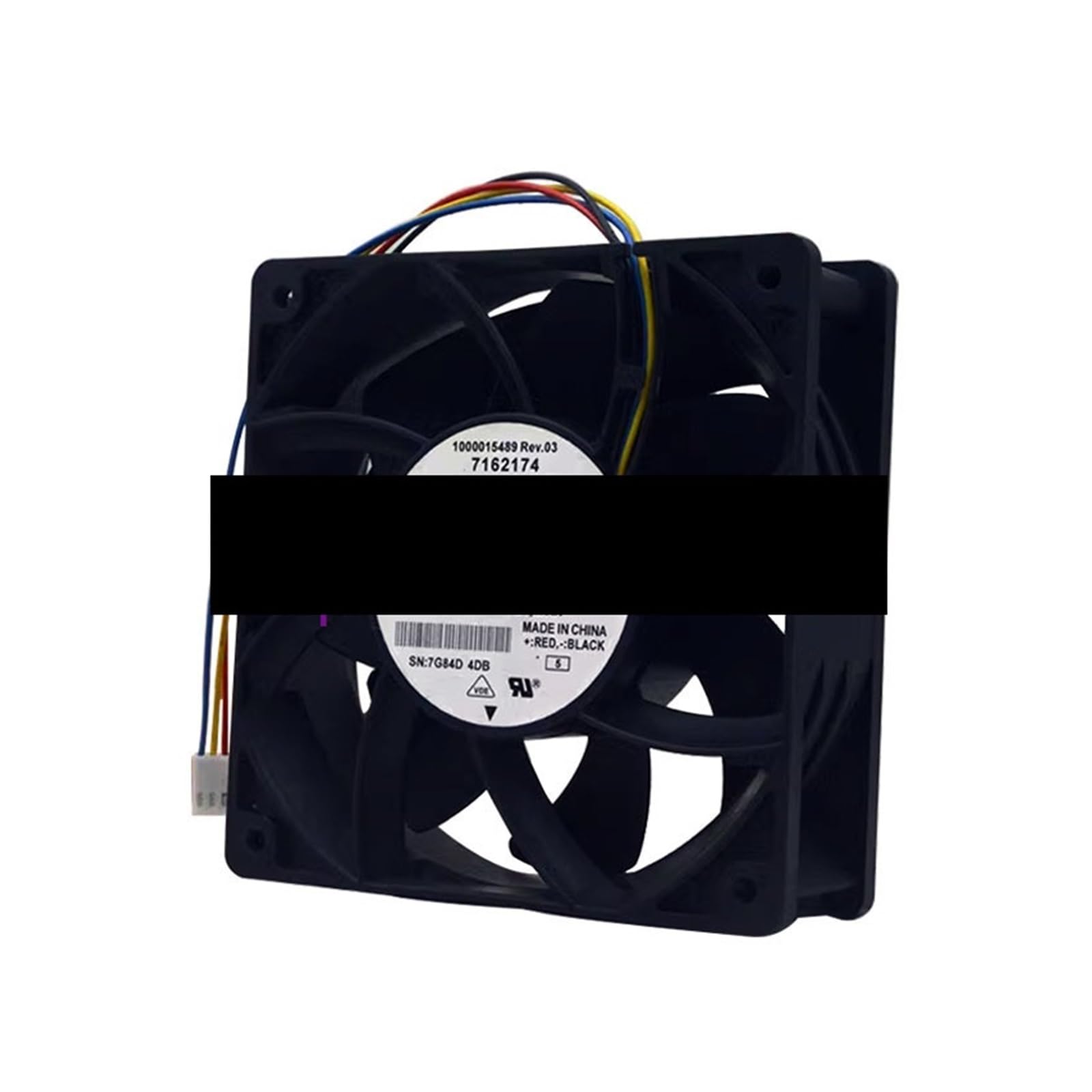 LWJYIPETZQ 48V 0.60A 12038 12038VA-48R-GUD 12CM Server Speed Control Fan(3 lines B2)