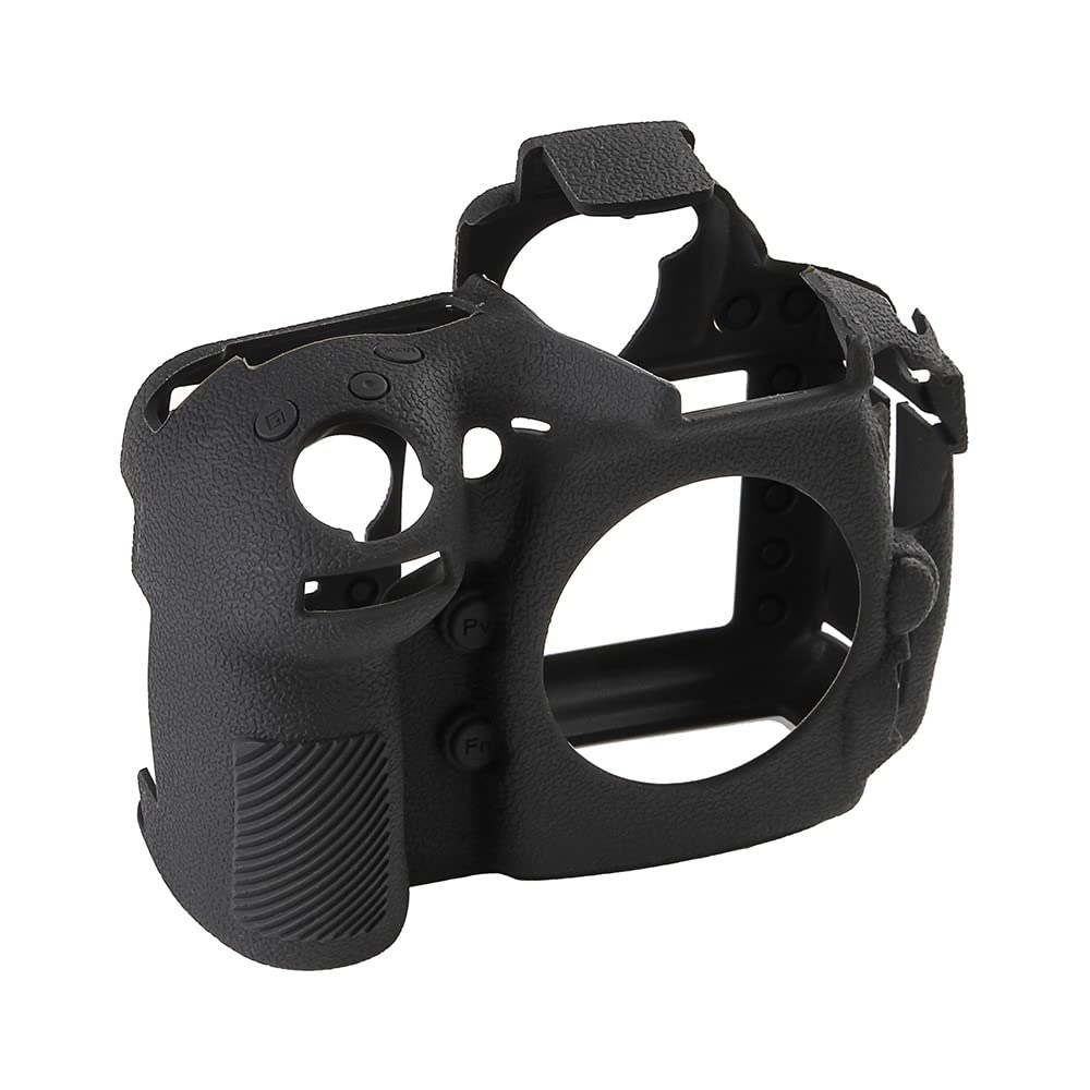 Custodia per fotocamera Borsa in silicone morbido nero antiscivolo Texture Armatura Skin Body Cover Protector per Nikon D810 fotocamera digitale