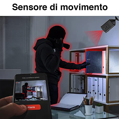 Telecamera nascosta wifi spia 2023 senza fili da