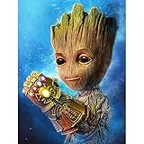 ANFÄNGER KÖNNEN ES MACHEN: Eine Farbe entspricht Eine Zahlenmarke. Leicht zu finden die Anleitung auf Leinwand. Auch wenn Sie ein Anfänger oder eine alte Dame sind, können Sie es leicht vervollständigen.