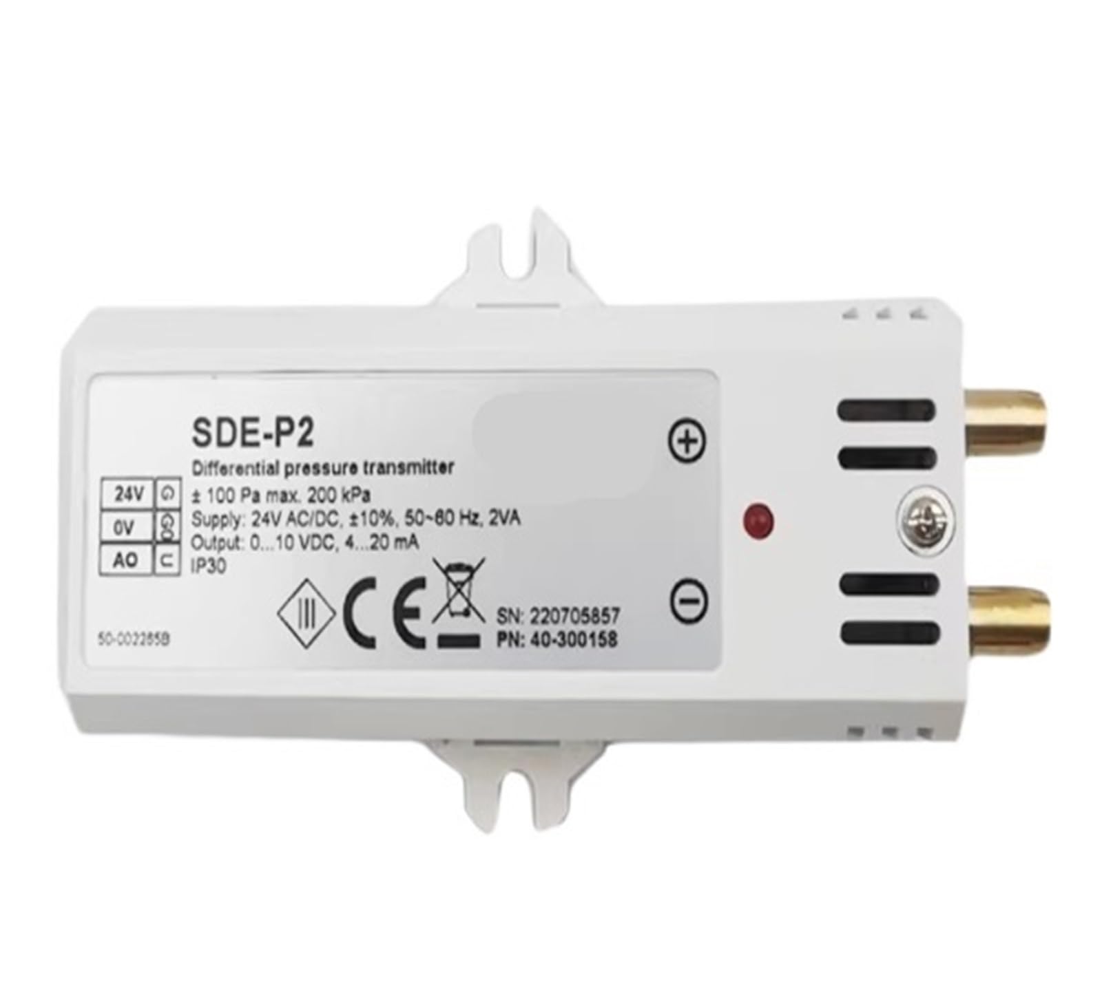 YMUGUEGH SDE-P1 SDE-P2 SDE-P3 SDE-P4 Gas Differential Pressure Sensor(SDE-P2)