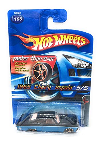 Hot Wheels 2005 1965 Chevy Impala, Muscle Mania 5 of 5, #105 Faster Than Ever by