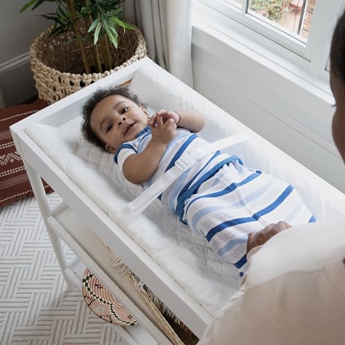 Image of Summer by Ingenuity Contoured Changing Pad - Includes Waterproof Changing Liner and Safety Fastening Strap with Quick-Release Buckle (Pack of 6)