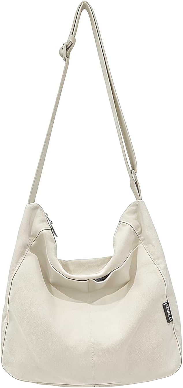 Amazon | [Hillrill] トートバッグ キャンバス ショルダーバッグ