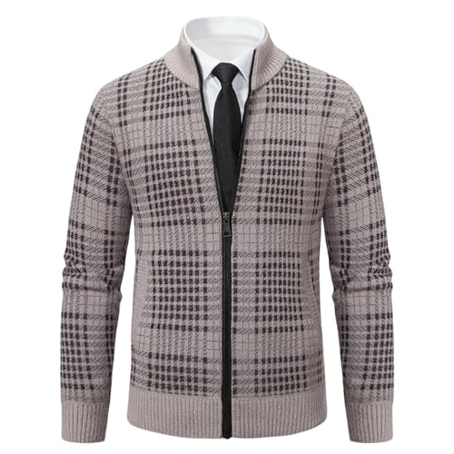 Cardigan en tricot pour homme idéal pour les journées fraîches d'automne
