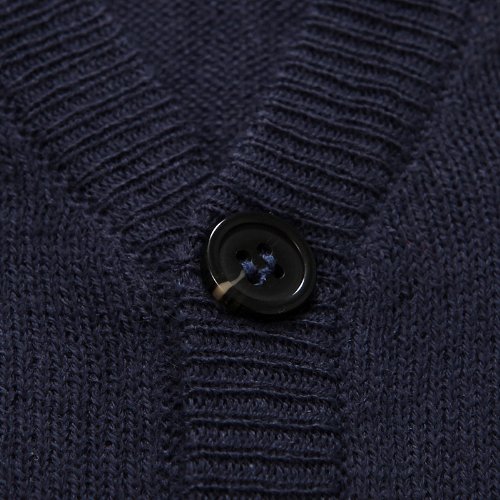 Richie House Little Boys' Handsome Cardigan Sweater with Embroidery RH07004