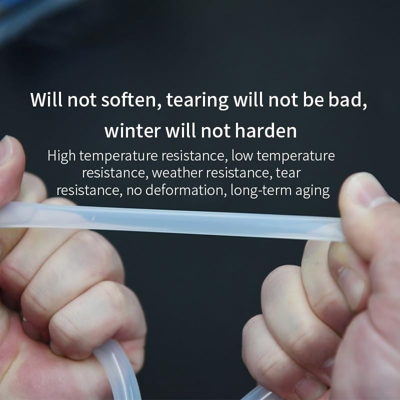 drain hose Food Grade Silicon Tube For Peristaltic Water Pump Food Grade Silicone Rubber Tube water pump (Size : 1meter, Color : ID 4.0xOD 6.0mm)