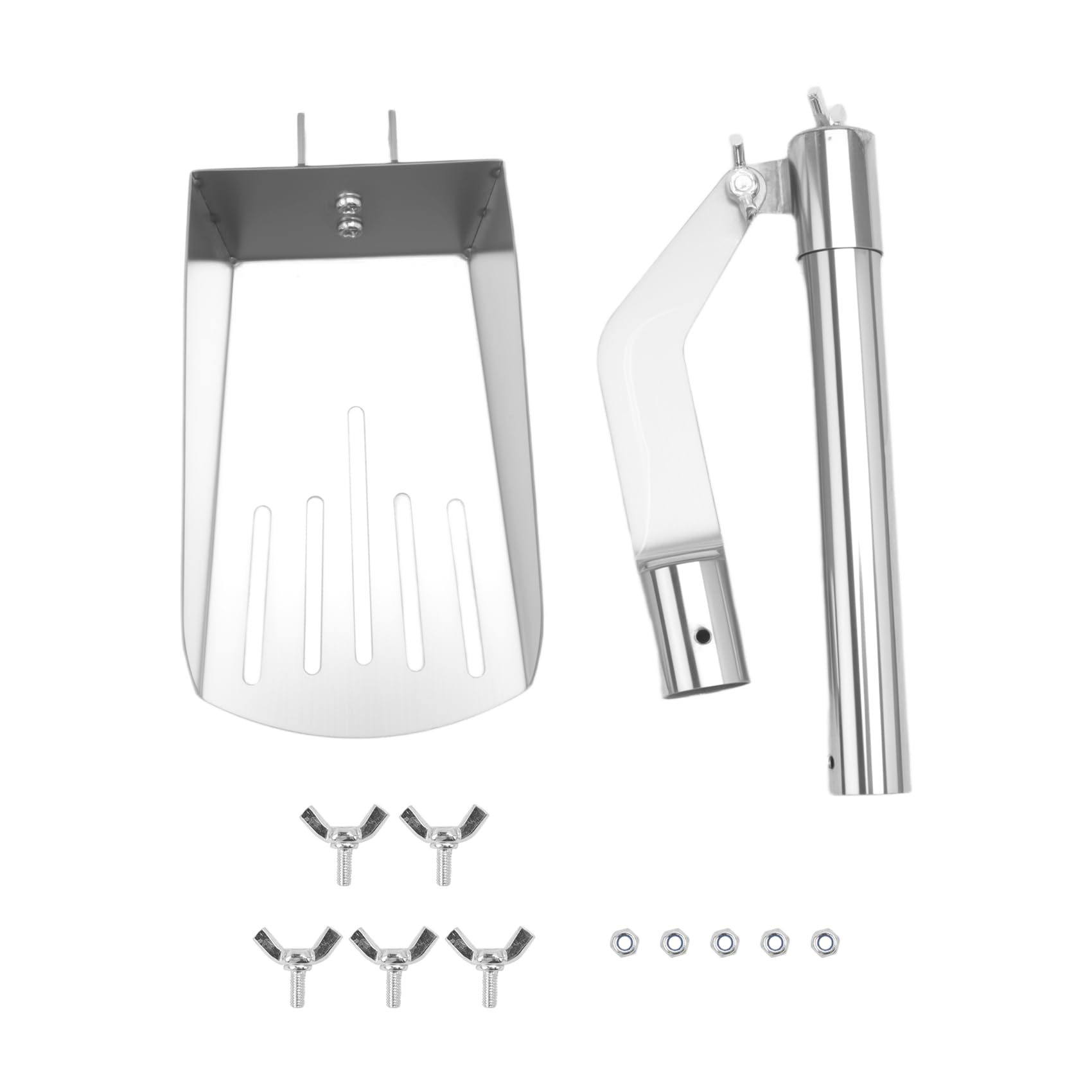 Tuidzljd Leaf Cleaning Tool Aluminum Alloy Cleaner Gutter Scoop Spoon Portable Gutter Cleaning Shovel For Roof Gutters Leaves Dirt