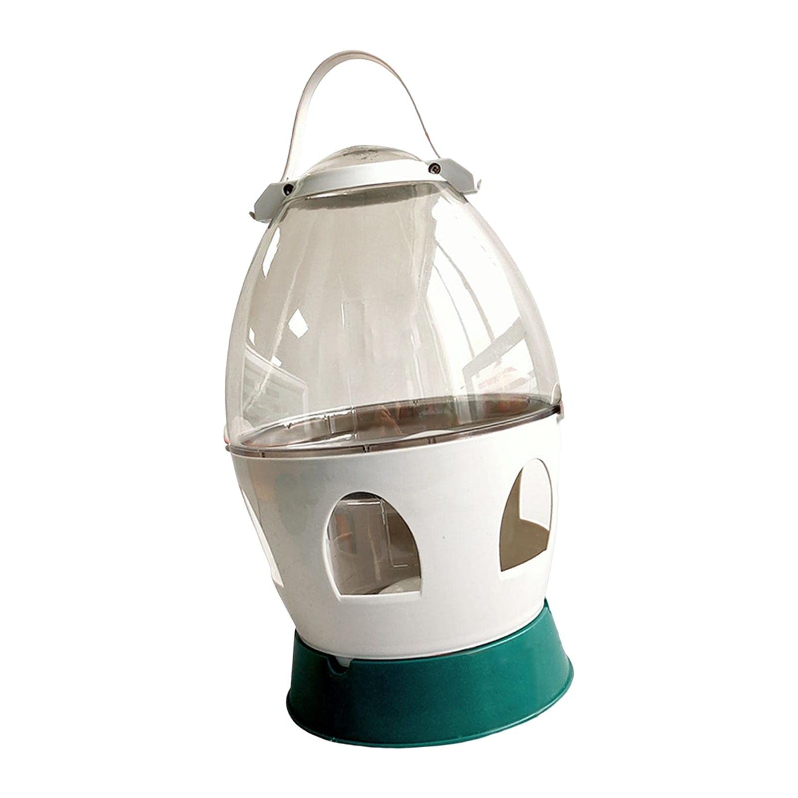 Distributeur d'eau pour perruches et oiseaux cage de 6L gris 38.5cm