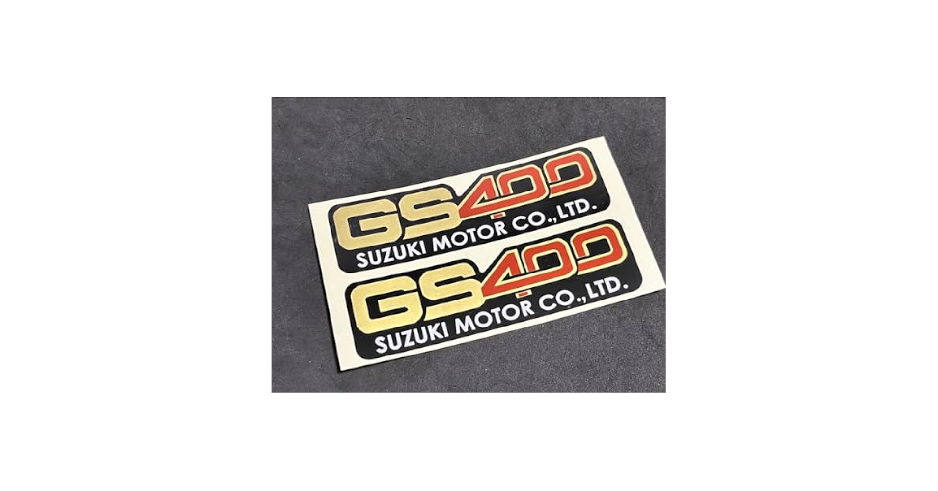 Amazon.co.jp: GS400 サイドカバー エンブレムステッカー