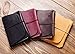Genuines Leather Passport Holder for Men & Women Wallet Case for 1 or 2 Passports (Mustard)