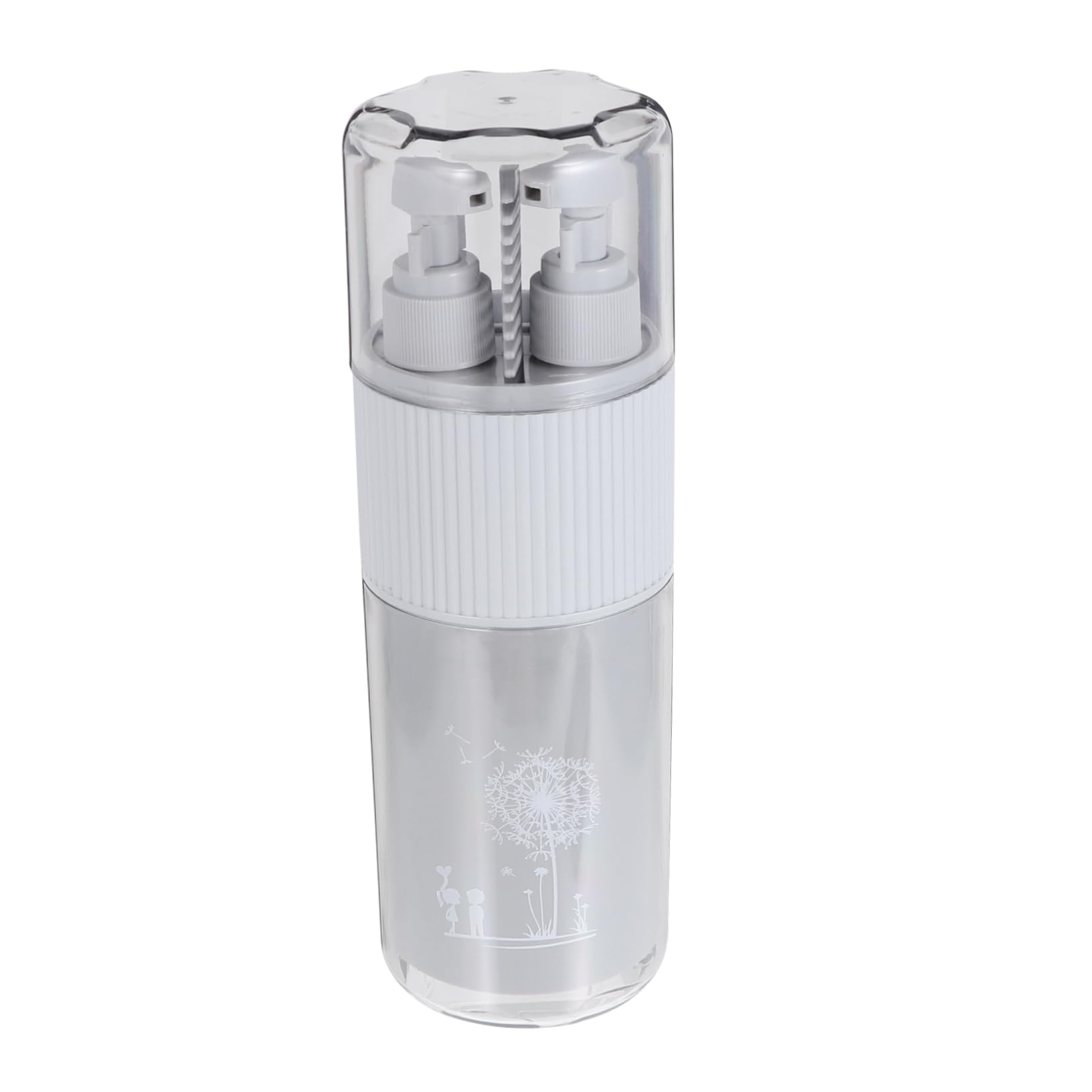 SHERCHPRY 2 Series Organizador De Viaje para Pasta De Estuche Portátil De Almacenamiento con Taza Y Peine Accesorios Prácticos 5 Piezas*2