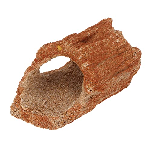 YedaHcy Aquarium Decoration Rock Caves, Simulation Stone Landscaping, Genuine Hideout for Cichlids and Fish, vigour Boosting Accessory, Made of Genuine Rock Sand (Small Size)