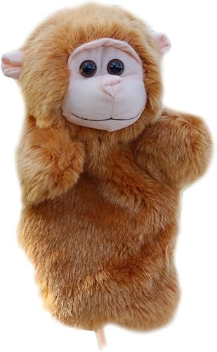 Marionetas de mano de animales  Panda, conejo, gato, oso muñeca de peluche para juegos de roles, cuentos y enseñanza preescolar, gran regalo de