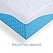 PrimaSleep 12 Inch Multi-Layered I-Gel Infused Memory Foam Mattress | White/Blue | California King