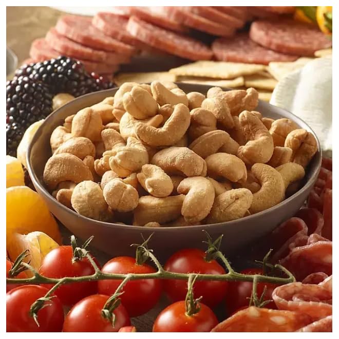Roasted Whole Cashews with Sea Salt, 33 oz. (33 Ounce (2 Pack))