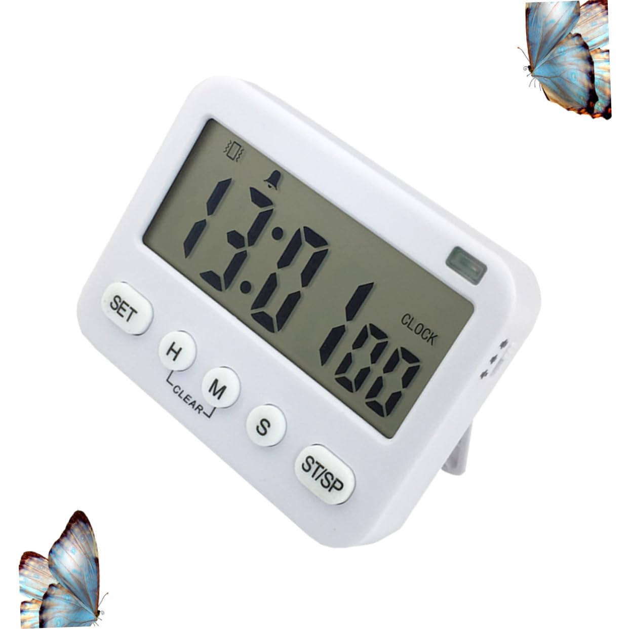 HEMOTON 3stücke Küchenuhr Mit Großem Display Stille Vibrationserinnerung Stunden Timer Und Alarmfunktion Für Schule Und Küche Ys