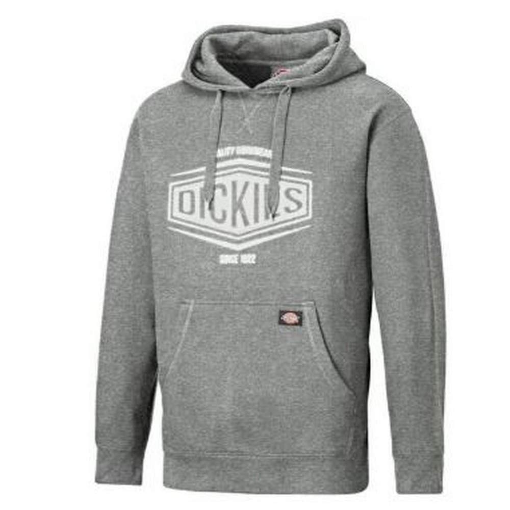 Dickies Men's Rockfield Hooded Sweatshirt, Grey, XL