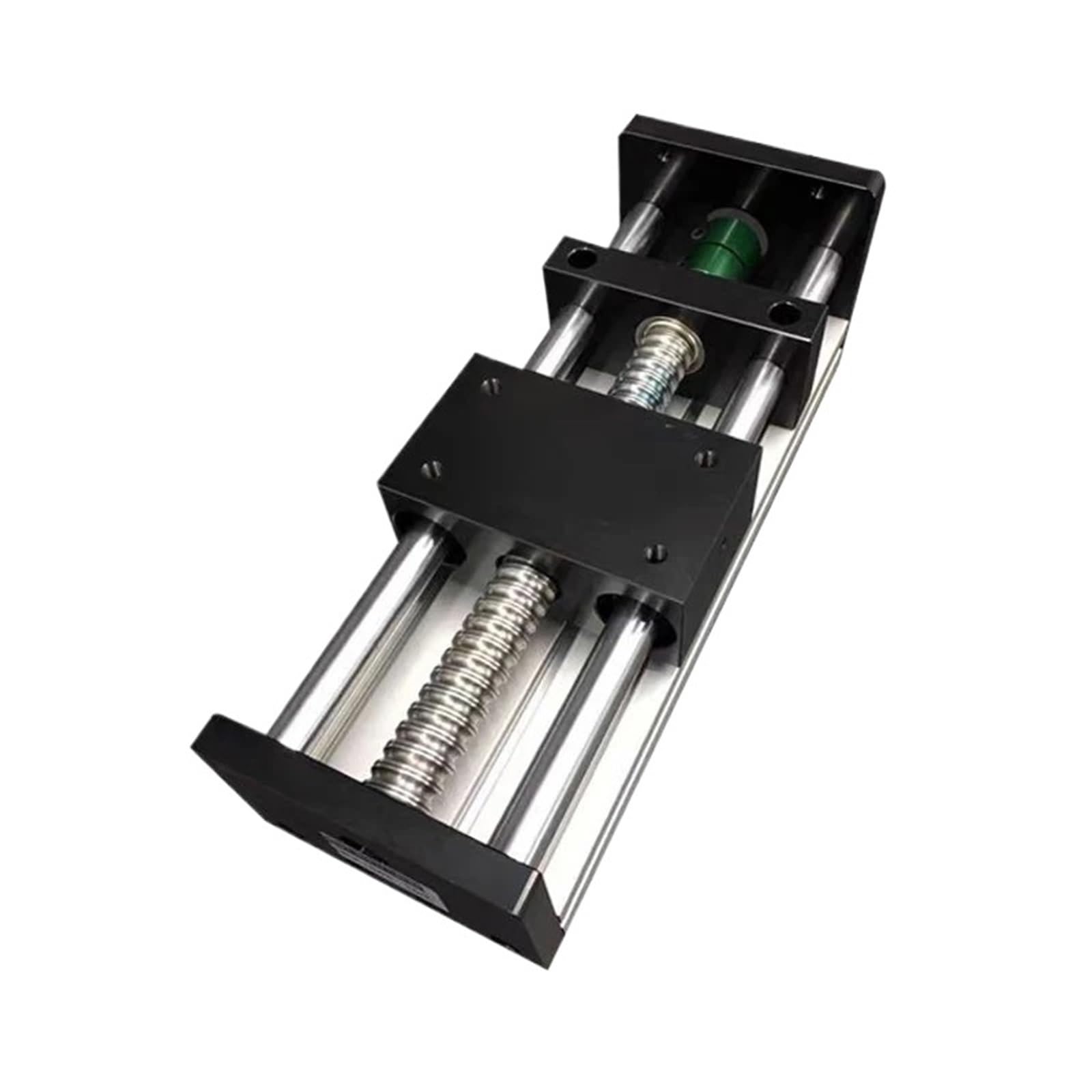 Dual Optical Axis Manual Sliding Table Rail Guide Linear Guide Coupling Sliding Table Ballscrew SFU1204 100-500mm Stroke Coupling Double Optical Axis Table 3D Printer(300mm)