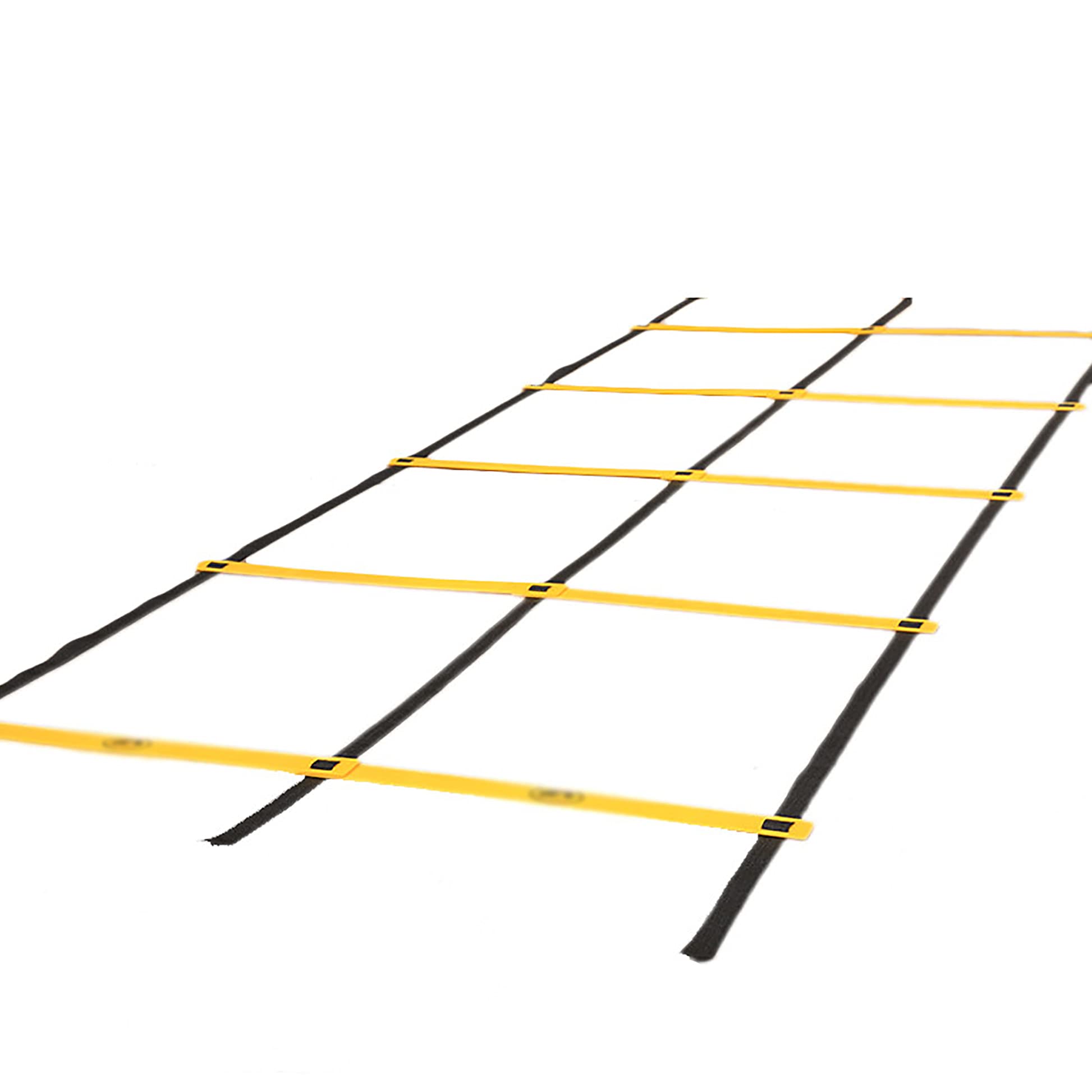 Scala di agilità Scala Di Agilità A Doppia Fila, Attrezzatura Per L'allenamento A Velocità Regolabile, Scala Da Salto Per L'allenamento Della Flessibilità Del Calcio, Per Esercitazioni All'ap(Size:4m)