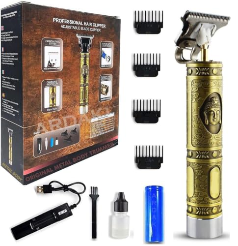 Professional Hair Clipper and Beard Trimmer for Men, Adjustable B...