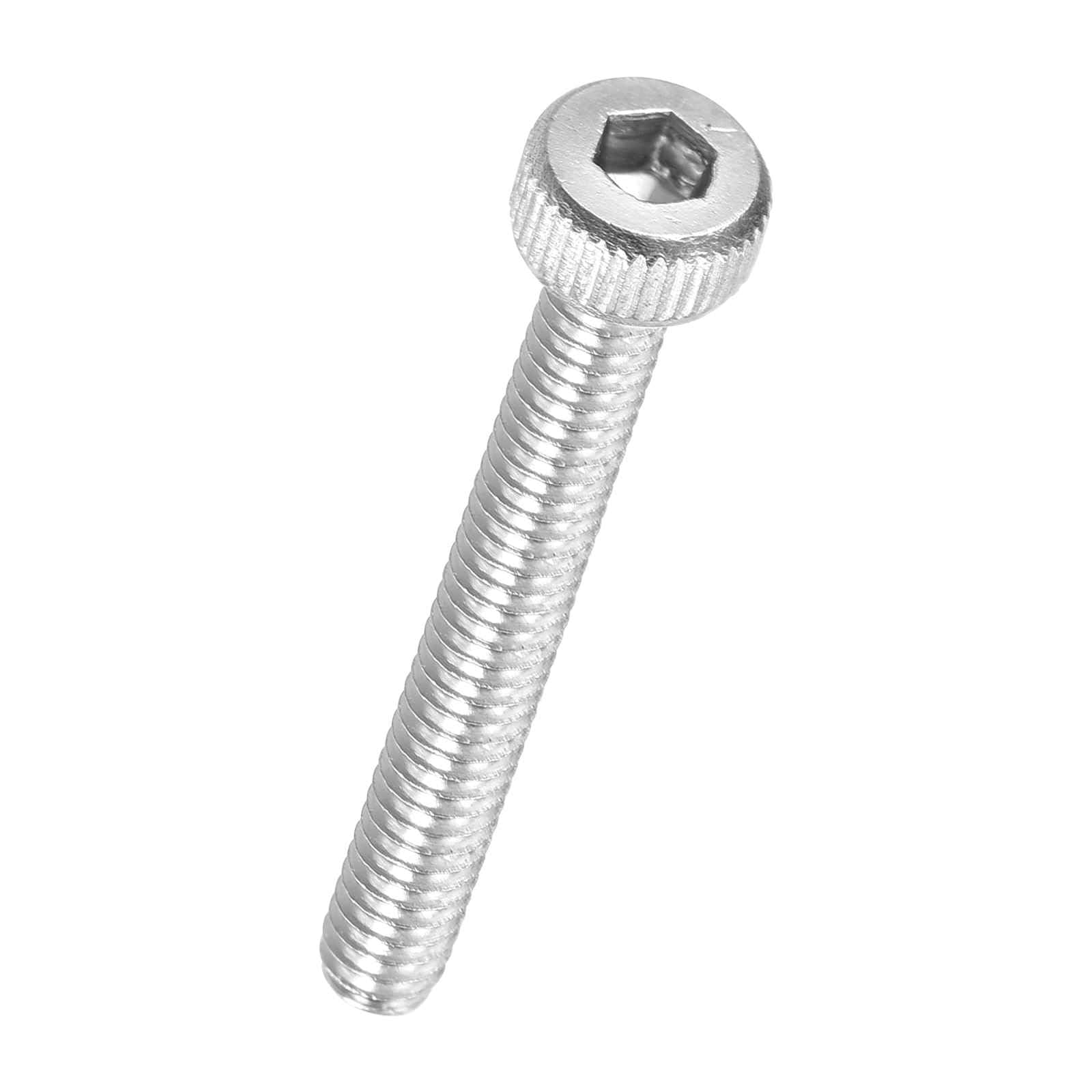 Kozelo 50pcs Socket Head Cap Screws - [M1.6-0.35 x 16mm] 304 Stainless Steel Allen Socket Drive for Electrical Motor 3D Printing Fan Engine Replacement Use, Silver — image 1