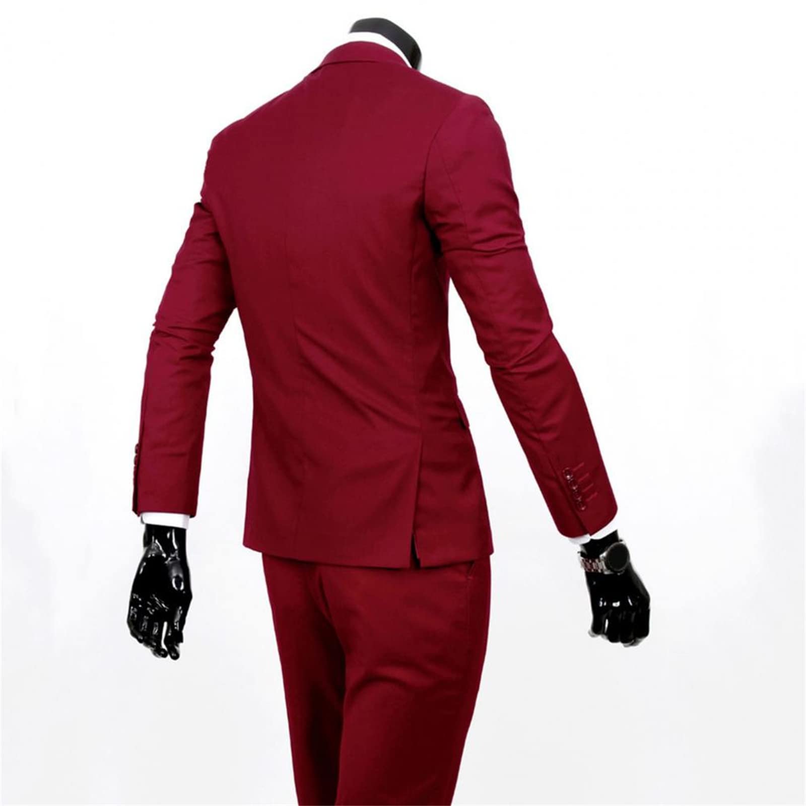 Herrenanzüge Business Anzug Weste Anzug 3-teiliges Set Slim Fit Herren Anzug für Abend Abschlussball Vintage Klassischer Anzug