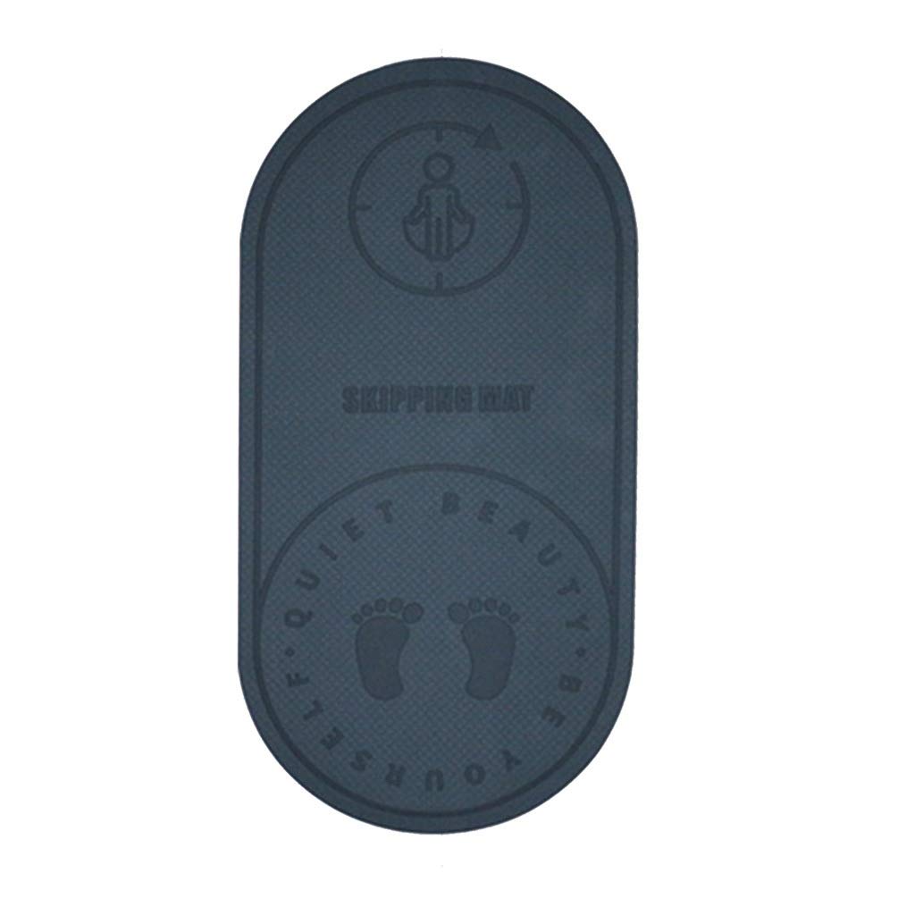 127X62CM Tappetino per tampone per salto domestico Tappetino per yoga silenzioso Tappetino per corda per saltare aerobica Tappetini antiscivolo per allenamento sportivo