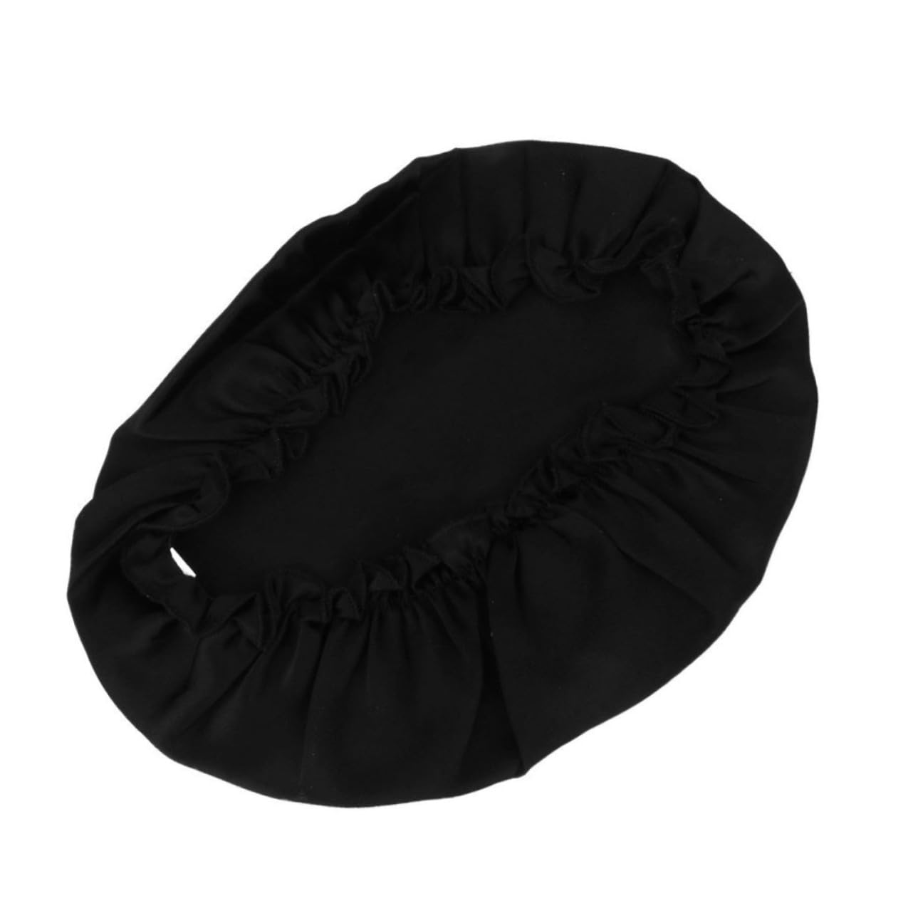 3stücke Seidene Schlafhaube Für Damen Verstellbare Nachtmütze Für Haarpflege Schutz Für Mittellanges Und Kurzes Haar Schwarz Atmungsaktiv Und Sanft Zur Haut
